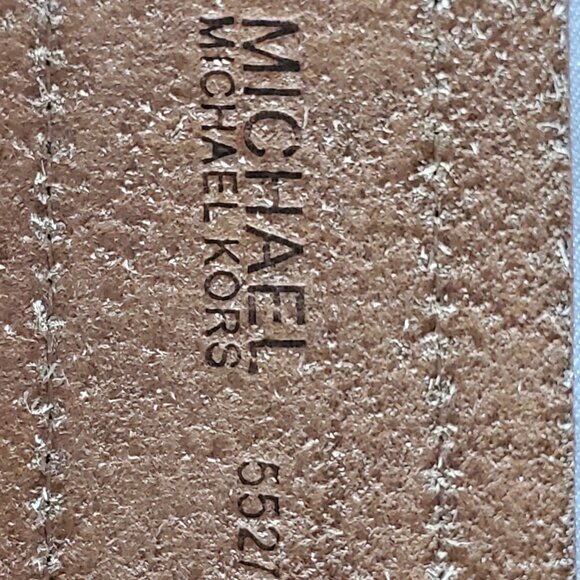 NWOT Michael Kors Leather Belt w/Logo main image 8